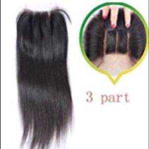 Brand new Human Hair Straight Lace Closure 4X4